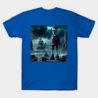 The Mariner’s Phantom: Enigma of the Ocean’s Doll T-Shirt